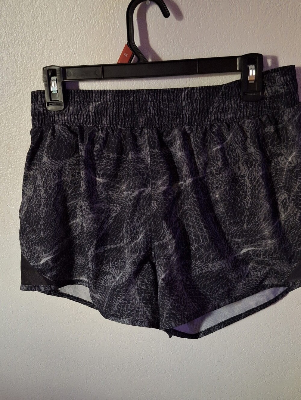 Women’s Camo Performance Shorts - Black/Gray